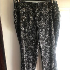 NYCC clothing Pants. 16W Black & White